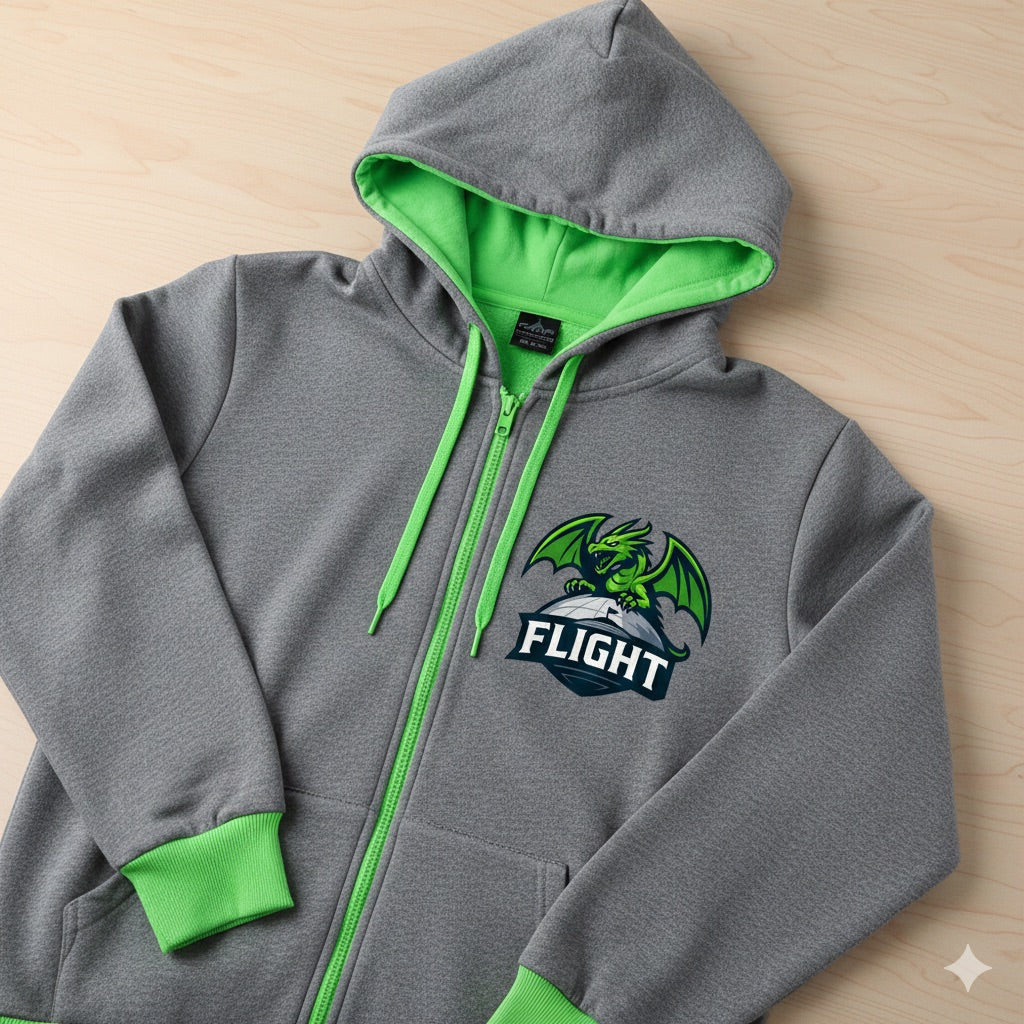 Dragon Zip-Up Hoodie